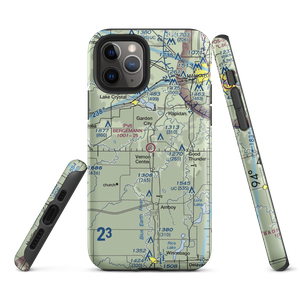 Bergemann Airport (24MN) VFR Sectional  Tough iPhone Case