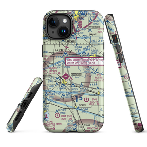 Berger Airport (II62) VFR Sectional  Tough iPhone Case
