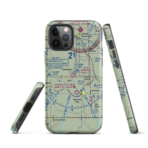 Bernadt Airport (NE20) VFR Sectional  Tough iPhone Case