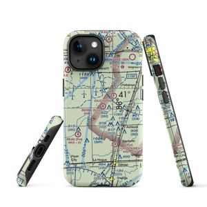 Berns Airport (IL81) VFR Sectional  Tough iPhone Case