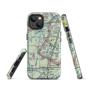 Berns Airport (IL81) VFR Sectional  Tough iPhone Case