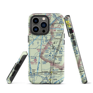 Berns Airport (IL81) VFR Sectional  Tough iPhone Case