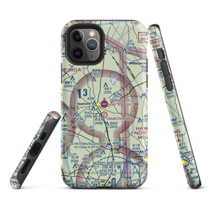 Berrien County Airport (4J2) VFR Sectional  Tough iPhone Case