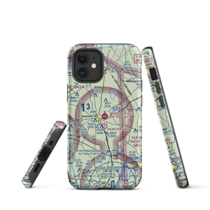 Berrien County Airport (4J2) VFR Sectional  Tough iPhone Case