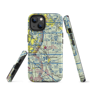 Berry Hill Airport (4A0) VFR Sectional  Tough iPhone Case