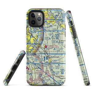 Berry Hill Airport (4A0) VFR Sectional  Tough iPhone Case