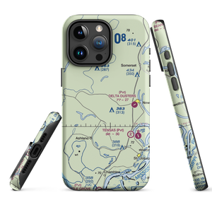 Berryhill Farms Airport (US-0106) VFR Sectional  Tough iPhone Case