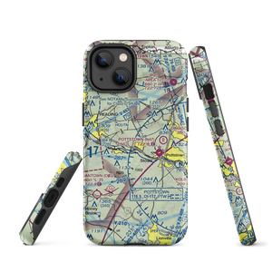 Bert's Airport (PS38) VFR Sectional  Tough iPhone Case