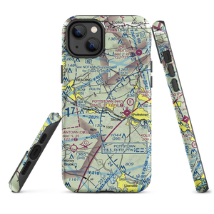 Bert's Airport (PS38) VFR Sectional  Tough iPhone Case