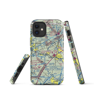 Bert's Airport (PS38) VFR Sectional  Tough iPhone Case