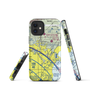 Berz-Macomb Airport (UIZ) VFR Sectional  Tough iPhone Case