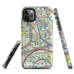 Betz Airport (44G) VFR Sectional  Tough iPhone Case