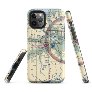 Beulah Airport (95D) VFR Sectional  Tough iPhone Case