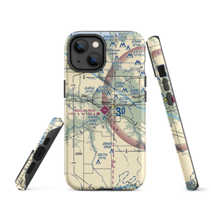 Beulah Airport (95D) VFR Sectional  Tough iPhone Case