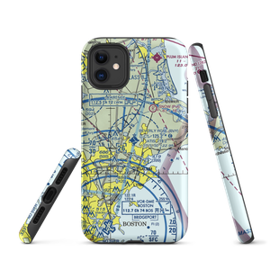 Beverly Municipal Airport (BVY) VFR Sectional  Tough iPhone Case