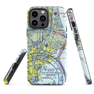 Beverly Municipal Airport (BVY) VFR Sectional  Tough iPhone Case