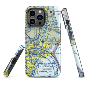 Beverly Municipal Airport (BVY) VFR Sectional  Tough iPhone Case