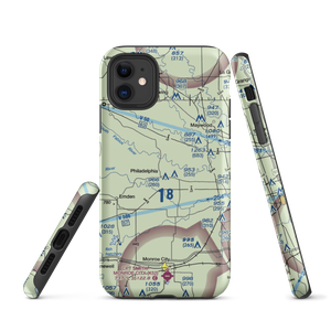 Bevill Airport (7MO2) VFR Sectional  Tough iPhone Case