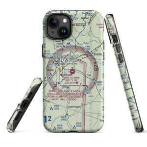 Bibb County Airport (0A8) VFR Sectional  Tough iPhone Case