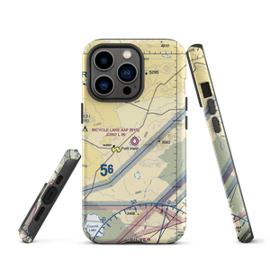 Bicycle Lake Army Air Field (BYS) VFR Sectional  Tough iPhone Case