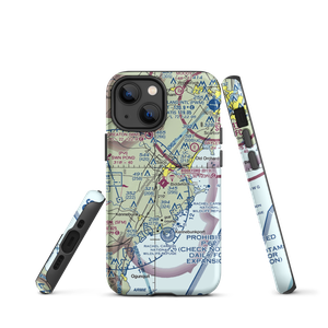 Biddeford Municipal Airport (B19) VFR Sectional  Tough iPhone Case