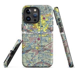 Bieber's Seaplane Base (OI76) VFR Sectional  Tough iPhone Case