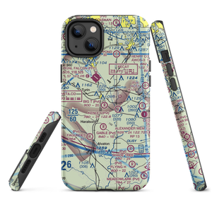 Big 'T' Airport (64GA) VFR Sectional  Tough iPhone Case