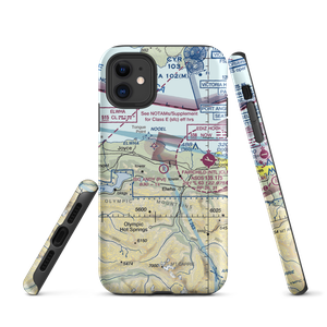 Big Andy Airport (7WA0) VFR Sectional  Tough iPhone Case