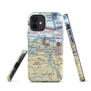Big Andy Airport (7WA0) VFR Sectional  Tough iPhone Case