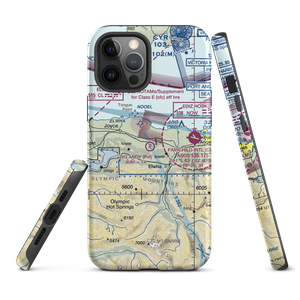 Big Andy Airport (7WA0) VFR Sectional  Tough iPhone Case