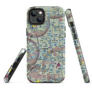 Big Bend Airport (US-0120) VFR Sectional  Tough iPhone Case