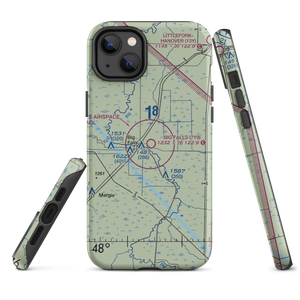 Big Falls Municipal Airport (7Y9) VFR Sectional  Tough iPhone Case