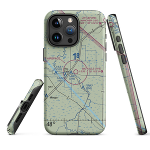 Big Falls Municipal Airport (7Y9) VFR Sectional  Tough iPhone Case