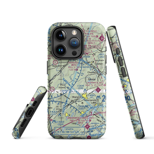 Big Island Airport (NK07) VFR Sectional  Tough iPhone Case