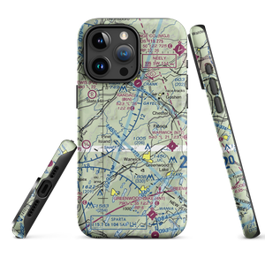Big Island Airport (NK07) VFR Sectional  Tough iPhone Case