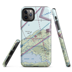 Big Mountain Airport (37AK) VFR Sectional  Tough iPhone Case