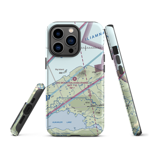 Big Mountain Airport (37AK) VFR Sectional  Tough iPhone Case