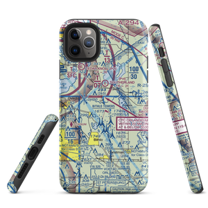 Big Oaks Ranch Airport (6FD2) VFR Sectional  Tough iPhone Case