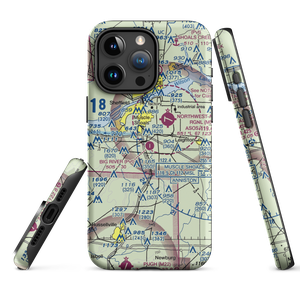 Big River Airpark (5AL5) VFR Sectional  Tough iPhone Case