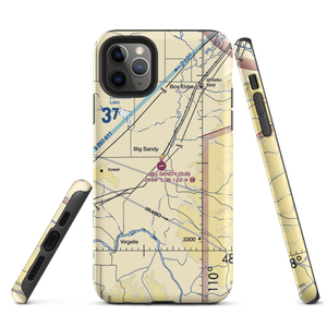 Big Sandy Airport (3U8) VFR Sectional  Tough iPhone Case