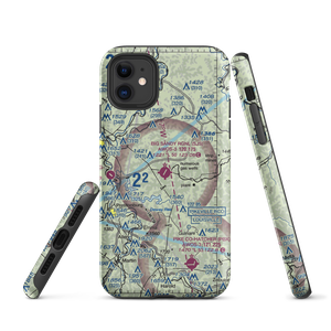 Big Sandy Regional Airport (SJS) VFR Sectional  Tough iPhone Case