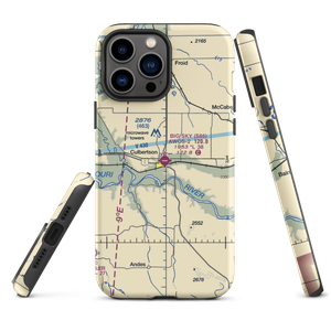 Big Sky Field (S85) VFR Sectional  Tough iPhone Case