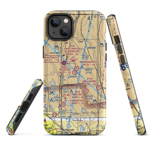 Big View Airport (CO67) VFR Sectional  Tough iPhone Case