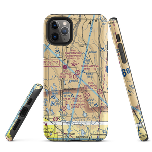 Big View Airport (CO67) VFR Sectional  Tough iPhone Case