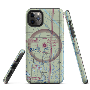 Bigfork Municipal Airport (FOZ) VFR Sectional  Tough iPhone Case