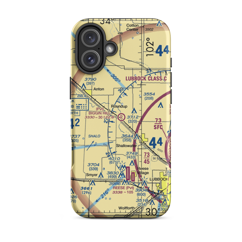 Biggin Hill Airpark (TA67) VFR Sectional  Tough iPhone Case iPhone 16 Plus model shown