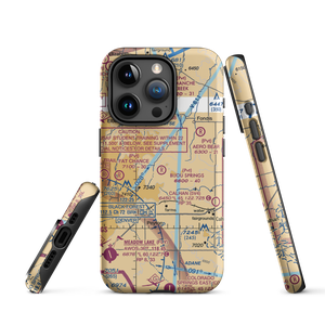 Bijou Springs Ranch Airport (2CD3) VFR Sectional  Tough iPhone Case