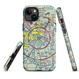 Bill & Hillary Clinton National Airport/Adams Field (LIT) VFR Sectional  Tough iPhone Case