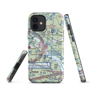 Bill Davenport Memorial Airport (3VA4) VFR Sectional  Tough iPhone Case