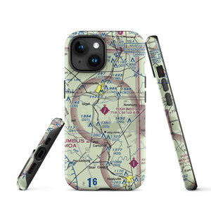 Bill Pugh Field (M22) VFR Sectional  Tough iPhone Case